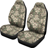 Aloha Hawaiian Camo Flower Pattern Print Universal Fit Car Seat Covers 102422