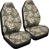 Aloha Hawaiian Camo Flower Pattern Print Universal Fit Car Seat Covers 102422