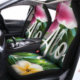 Aloha Hawaiian Flower Print Universal Fit Car Seat Covers 102422