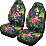 Aloha Hawaiian Flowers Pattern Print Universal Fit Car Seat Covers 102422