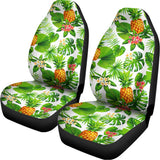 Aloha Hawaiian Pineapple Pattern Print Universal Fit Car Seat Covers 102422