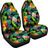 Aloha Hawaiian Tropical Pattern Print Universal Fit Car Seat Covers 102422