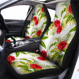 Aloha Hibiscus Tropical Pattern Print Universal Fit Car Seat Covers 102422