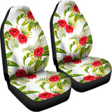 Aloha Hibiscus Tropical Pattern Print Universal Fit Car Seat Covers 102422