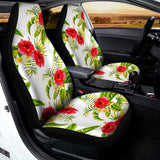 Aloha Hibiscus Tropical Pattern Print Universal Fit Car Seat Covers 102422