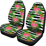Aloha Skull Striped Pattern Print Universal Fit Car Seat Covers 102422
