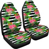 Aloha Skull Striped Pattern Print Universal Fit Car Seat Covers 102422