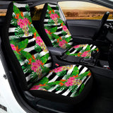 Aloha Skull Striped Pattern Print Universal Fit Car Seat Covers 102422