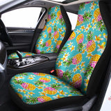 Aloha Summer Pineapple Pattern Print Universal Fit Car Seat Covers 102422