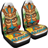 Aloha Tiki Print Universal Fit Car Seat Covers 102422