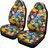 Aloha Tropical Fruits Pattern Print Universal Fit Car Seat Covers 102422
