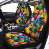 Aloha Tropical Fruits Pattern Print Universal Fit Car Seat Covers 102422