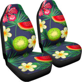 Aloha Tropical Watermelon Pattern Print Universal Fit Car Seat Covers 102422