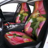 Alstroemeria Flower Print Universal Fit Car Seat Covers 102422