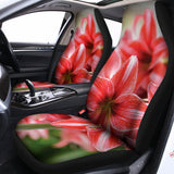 Amaryllis Flower Print Universal Fit Car Seat Covers 102422