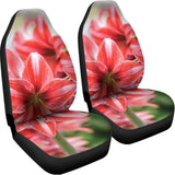 Amaryllis Flower Print Universal Fit Car Seat Covers 102422