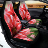 Amaryllis Flower Print Universal Fit Car Seat Covers 102422