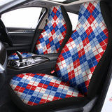 American Argyle Pattern Print Universal Fit Car Seat Covers 102422