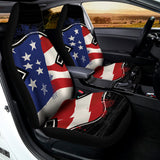 American Firefighter Emblem Print Universal Fit Car Seat Covers 102422