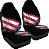 American Flag Wing Print Universal Fit Car Seat Covers 102422