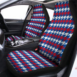 American Houndstooth Pattern Print Universal Fit Car Seat Covers 102422