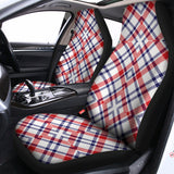 American Plaid Pattern Print Universal Fit Car Seat Covers 102422