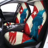 American Statue of Liberty Print Universal Fit Car Seat Covers 102422