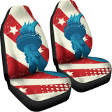 American Statue of Liberty Print Universal Fit Car Seat Covers 102422