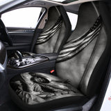 American War Memorial Print Universal Fit Car Seat Covers 102422