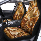Ammonite Fossil Print Universal Fit Car Seat Covers 102422