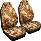 Ammonite Fossil Print Universal Fit Car Seat Covers 102422