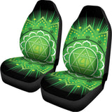 Anahata Chakra Mandala Print Universal Fit Car Seat Covers 102422