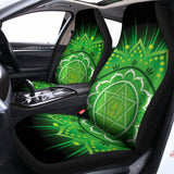 Anahata Chakra Mandala Print Universal Fit Car Seat Covers 102422