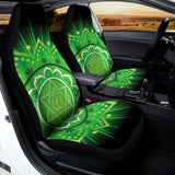 Anahata Chakra Mandala Print Universal Fit Car Seat Covers 102422