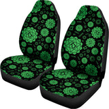 Anahata Chakra Pattern Print Universal Fit Car Seat Covers 102422