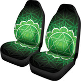 Anahata Chakra Spiritual Print Universal Fit Car Seat Covers 102422