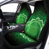 Anahata Chakra Spiritual Print Universal Fit Car Seat Covers 102422
