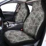 Ancient Aztec Tribal Pattern Print Universal Fit Car Seat Covers 102422