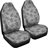 Ancient Aztec Tribal Pattern Print Universal Fit Car Seat Covers 102422