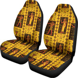 Ancient Egypt Pattern Print Universal Fit Car Seat Covers 102422