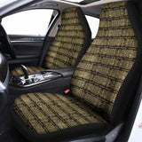 Ancient Maya Pattern Print Universal Fit Car Seat Covers 102422
