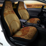 Ancient Spartan Helmet Print Universal Fit Car Seat Covers 102422