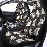 Angel And Snowflake Pattern Print Universal Fit Car Seat Covers 102422