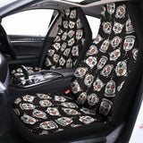 Angry Robot Pattern Print Universal Fit Car Seat Covers 102422