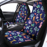 Animal Balloon Pattern Print Universal Fit Car Seat Covers 102422
