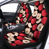 Apple Pattern Print Universal Fit Car Seat Covers 102422