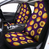 Apricot Fruit Pattern Print Universal Fit Car Seat Covers 102422