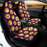 Apricot Fruit Pattern Print Universal Fit Car Seat Covers 102422
