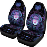 Aquarius And Astrological Signs Print Universal Fit Car Seat Covers 102422