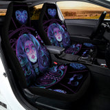 Aquarius And Astrological Signs Print Universal Fit Car Seat Covers 102422